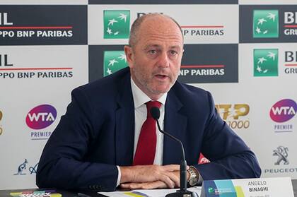 Ángelo Binaghi, presidente de la Federación Italiana de Tenis, dijo que Turín está dispuesto a organizar el Masters de Londres.