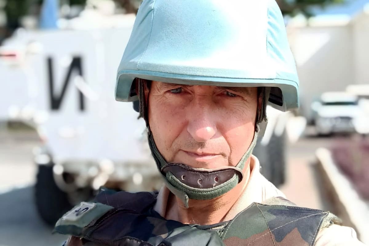 Coronel Pablo Zanzero de los Cascos Azules de la ONU