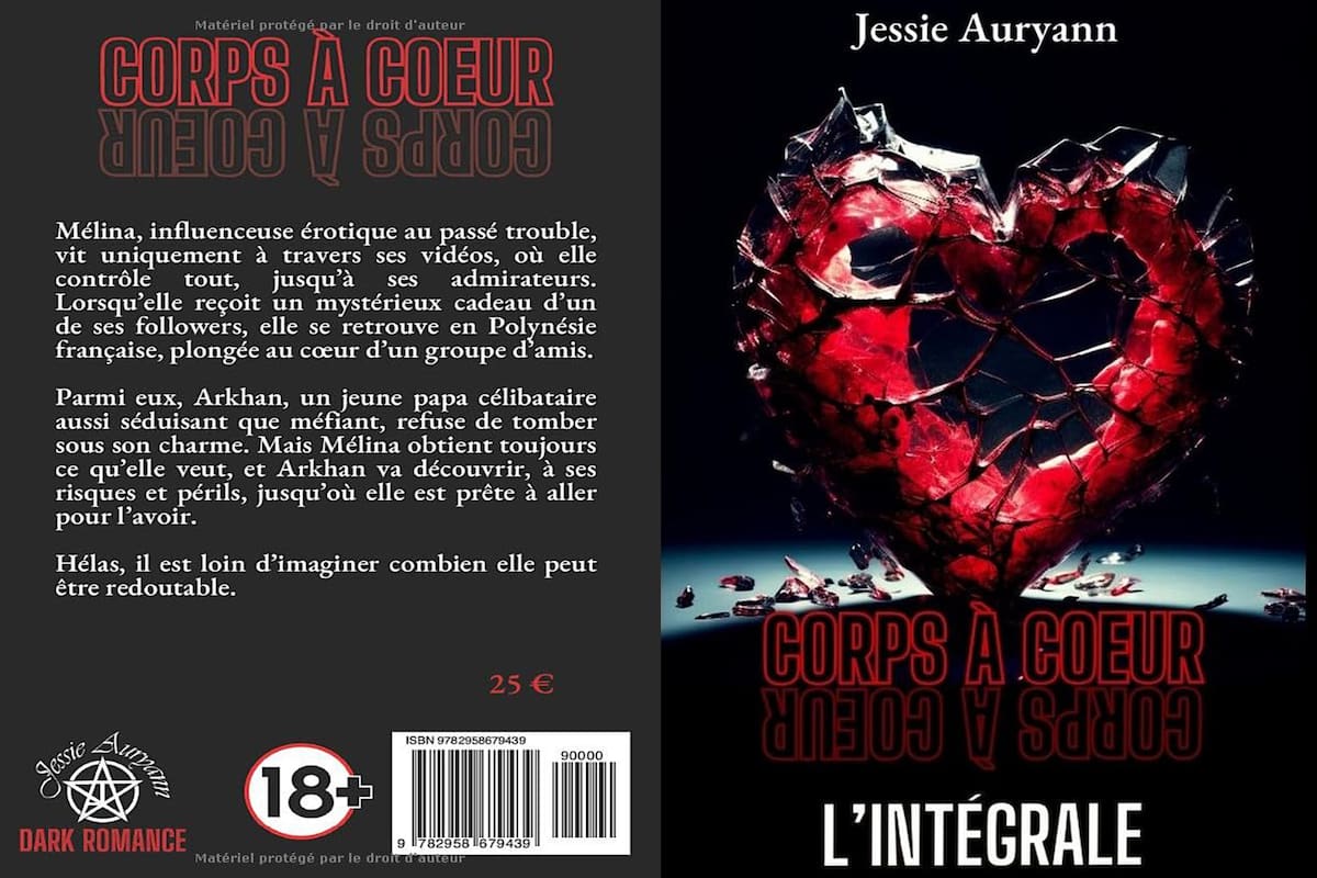 "Corps à coeur", novela gótica de Jessie Auryann, suscitó una polémica en Francia