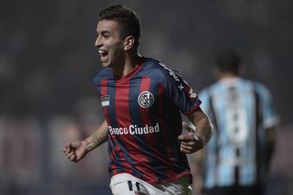 Correa, autor del gol del Ciclón