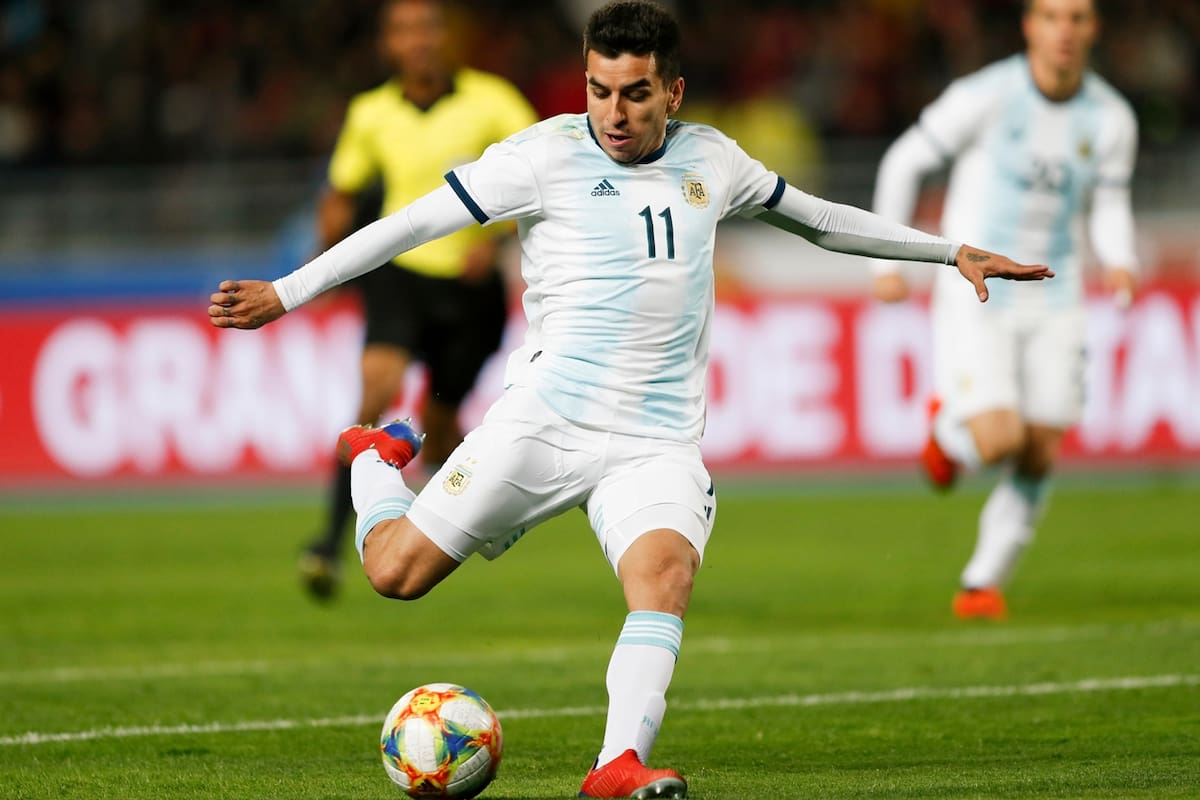Correa marcó el gol para el triunfo de Argentina