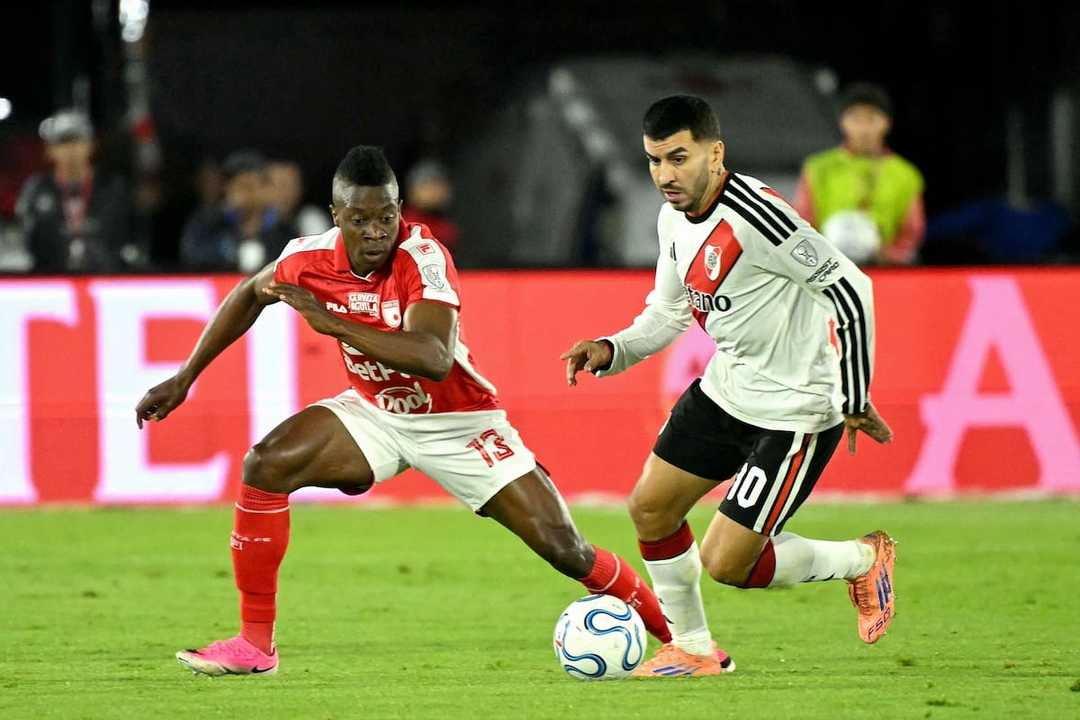 Correa tuvo un buen primer tiempo, dentro del pobre rendimiento individual de casi todo River