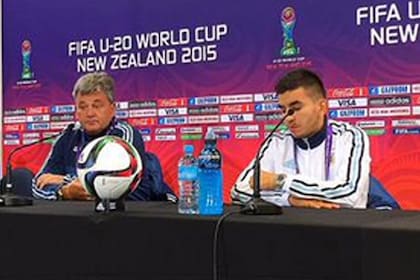 Correa y Grondona, en la previa del debut