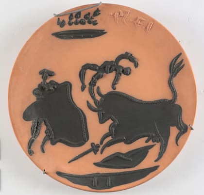 "Corrida de toros", Pablo Picasso, 1959