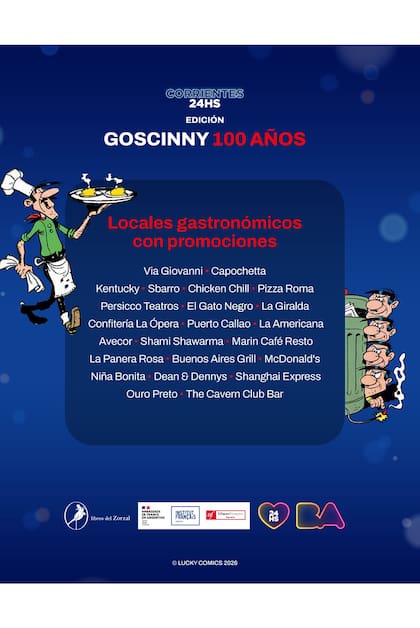 Corrientes 24HS rinde tributo a René Goscinny