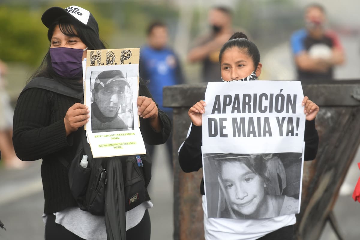 Cortaron la autopista Dellepiane para exigir más esfuerzo oficial en la búsqueda de Maia