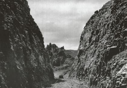 Corte de la sierra de La Fragua