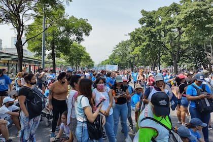 Corte en la 9 de Julio