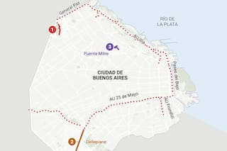Guía para evitar los cortes de tránsito porteño por obras y competencias