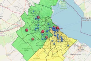 Dónde se registra falta de suministro en Buenos Aires
