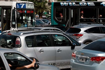 Cortes de organizaciones sociales en la avenida 9 de Julio