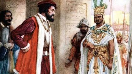 Cortés y Moctezuma II se encontraron por primera vez en 1519