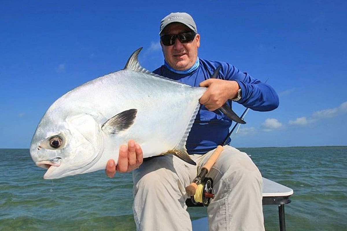 Cortez, un fanático de la pesca