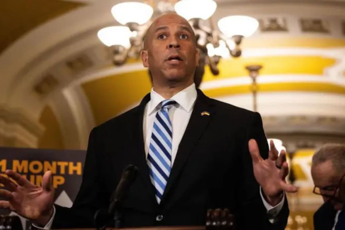 Cory Booker quería alterar el funcionamiento del Senado como protesta contra Trump