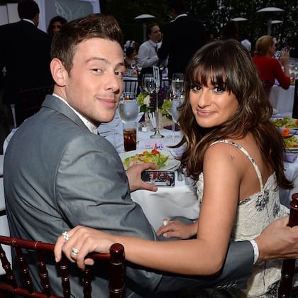 Cory Monteith y Lea Michele se conocieron en Glee y fueron pareja en la vida real