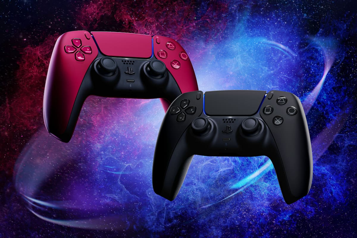 Cosmic Red y Midnight Black, las dos nuevas opciones del control de mando DualSense para PlayStation 5 que acaba de presentar Sony