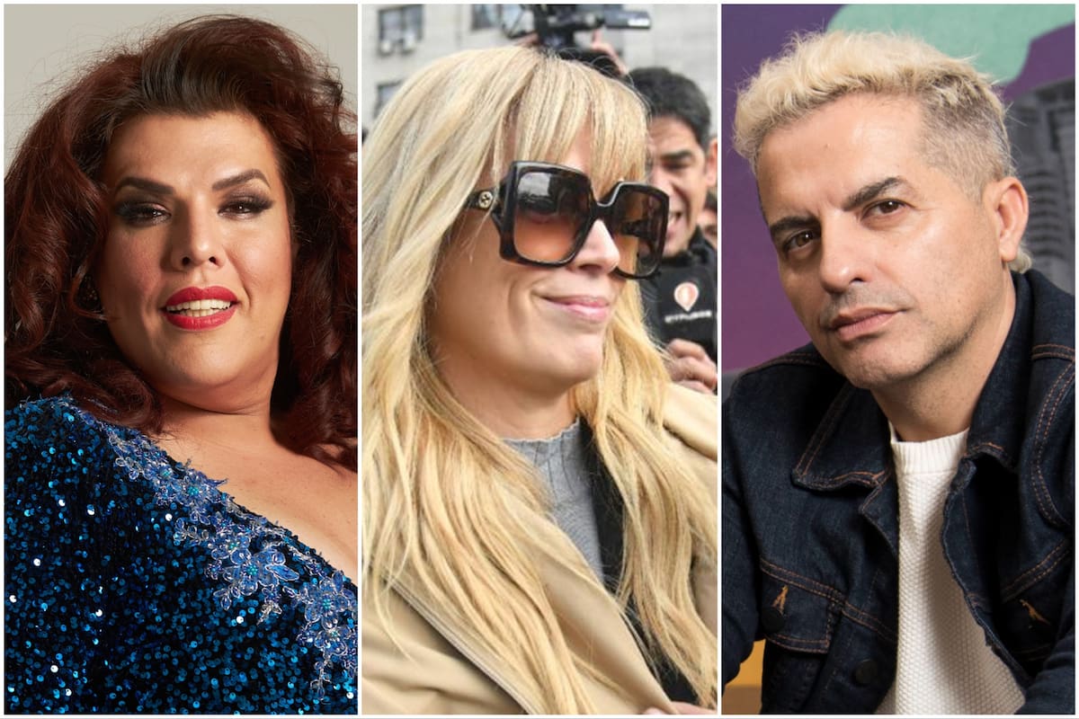 Costa, Canosa y De Brito, tres figuras que ayer rindieron en la pantalla chica, en medio del escándalo por los dichos de la periodista contra Lizy Tagliani