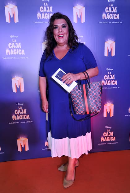 Costa fue otra de las celebridades que disfrutaron del estreno