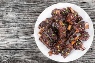 Costillas de cerdo glaseadas al estilo chino