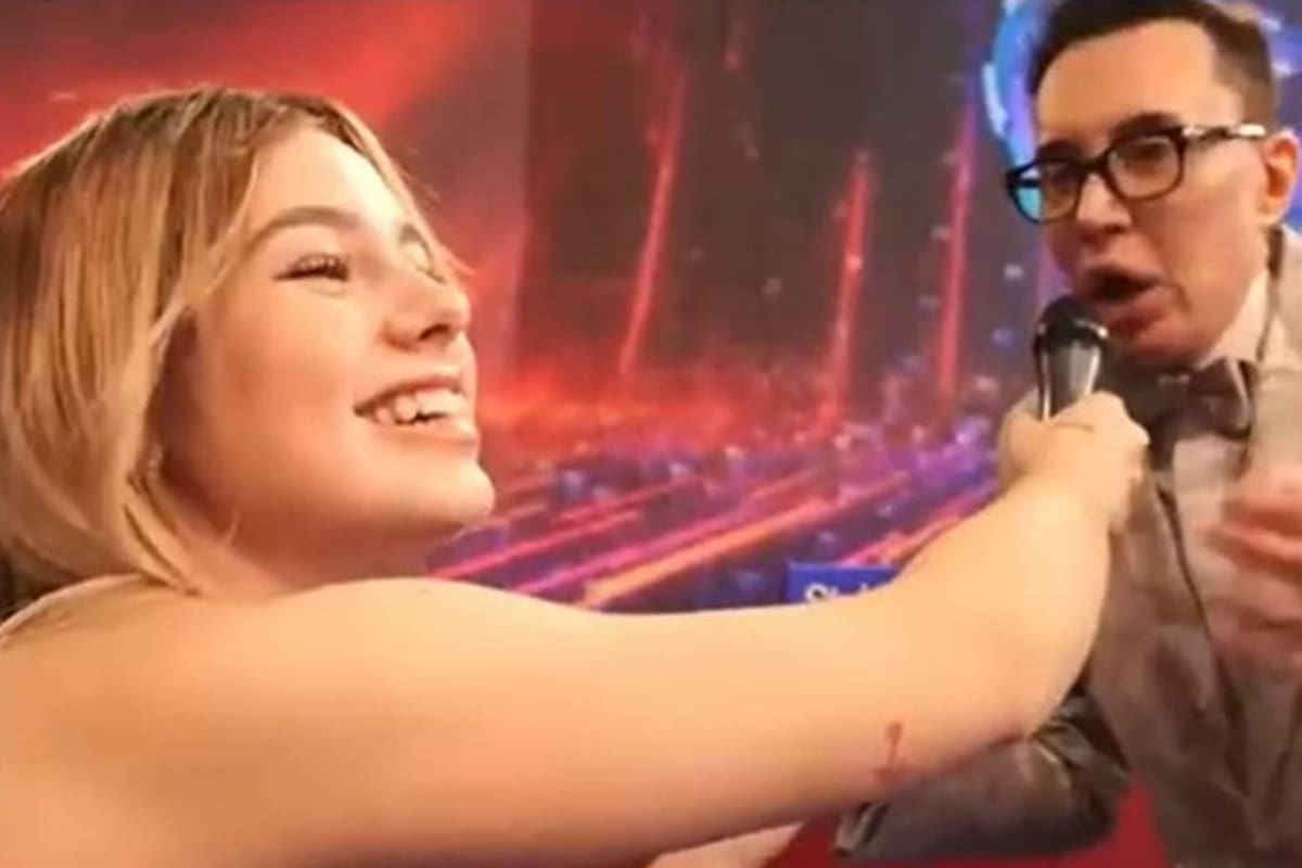 Coti Romero realizó una travesura en la previa del Bailando 2023 y le 'robó' una paleta de puntajes a Marcelo Polino