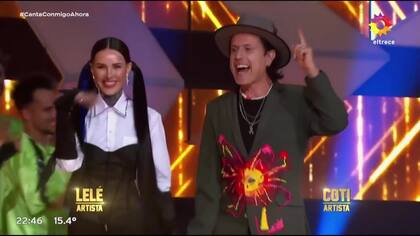 Coti Sorokin y Cande Tinelli integran el panel de Canta conmigo ahora