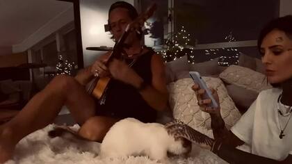 Coti y la hija de Marcelo Tinelli compartieron música y buenos momentos a lo largo de sus dos años de relación