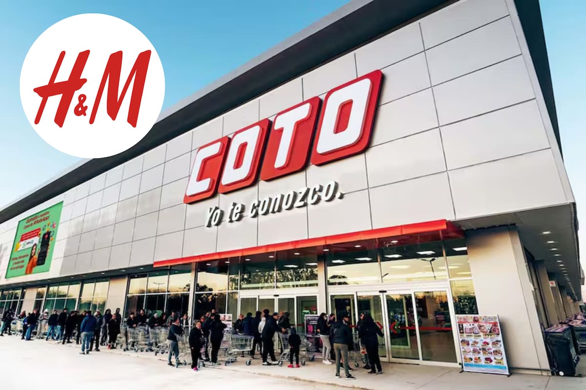 Coto vende ropa de H&M