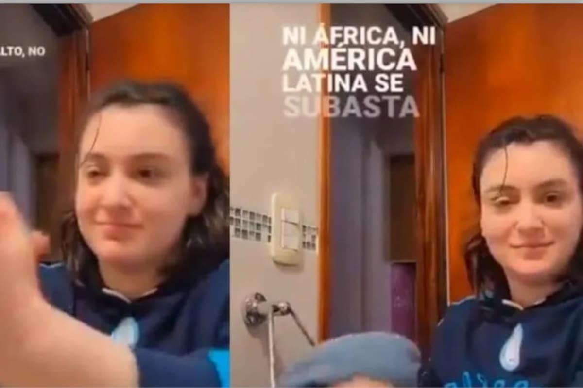 Coty Garrone, la deportista elegida para llevar la bandera en la inauguración de los Juegos Paralímpicos, protagonizó una polémica después del acto con el Presidente de la Nación