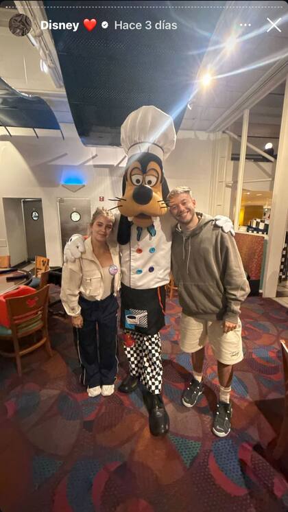 Coty y Nacho desayunaron con los personajes de Disney