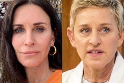Courteney Cox y Ellen DeGeneres mantienen una amistad de muchos años y por eso la actriz de Friends no dudó en darle una mano a la presentadora