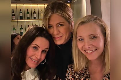 Courtney Cox, Jennifer Aniston y Lisa Kudrow protagonizaron la serie Friends