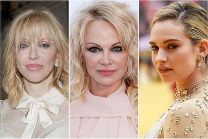 Courtney Love, Pamela Anderson y Lily James, en medio de una polémica