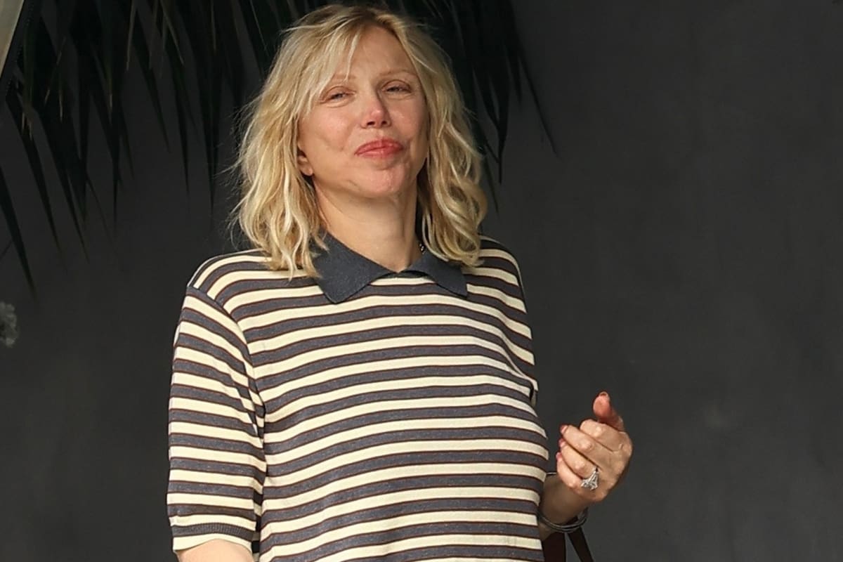 Courtney Love reapareció en Los Ángeles días atrás, luego de que se publicara una nueva hipótesis sobre la muerte de Kurt Cobain