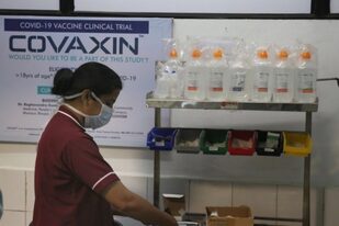 Covaxin fue desarrollada por la farmacéutica Bharat Biotech con el apoyo del Consejo de Investigación Médica de India
