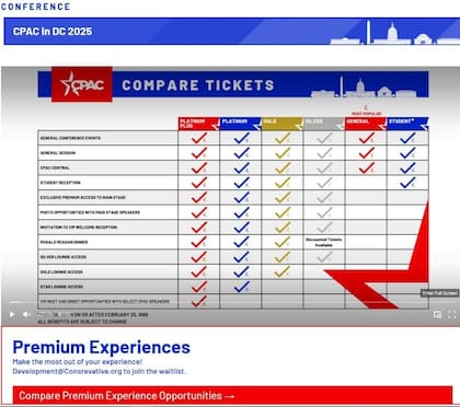 CPAC tickets