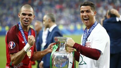 CR7 y Pepe