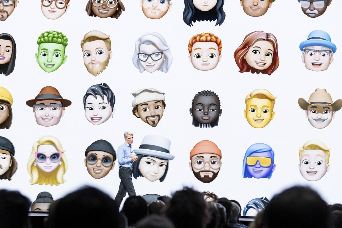 Craig Federighi, vicepresidente de Software de Apple, en el escenario de la conferencia de desarrolladores, el 4 de junio