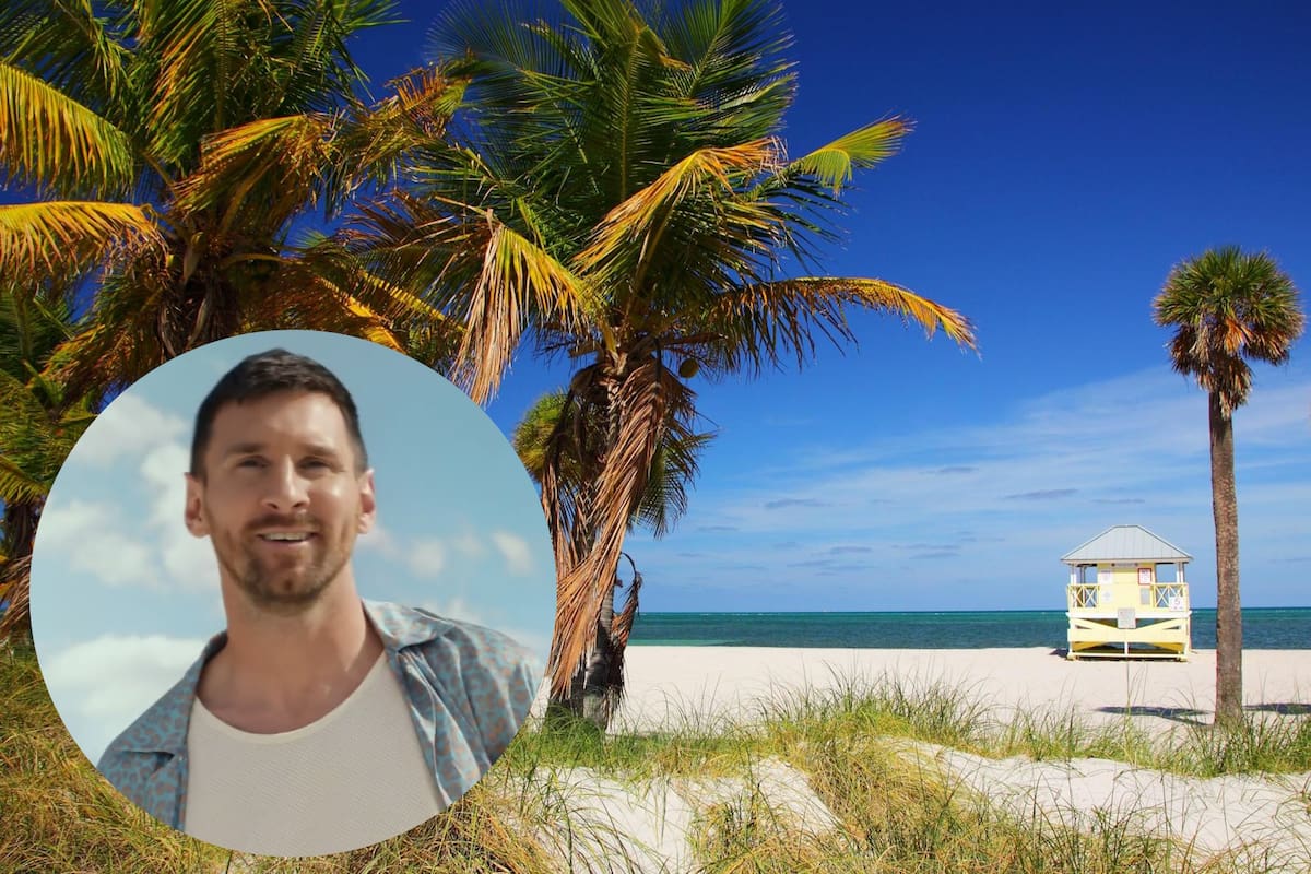 Crandon Beach se ubica a unos 15 minutos en auto desde el centro de Miami