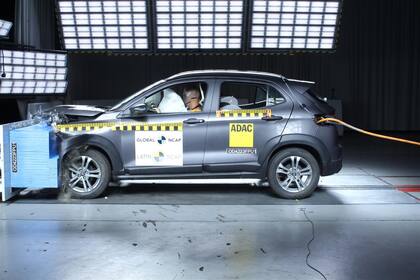 Crash test del Fiat Pulse