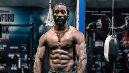Crawford subió dos categorías para enfrentar a Alvarez (Instagram/@tbudcrawford)