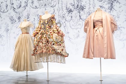 Creaciones de Dior.
