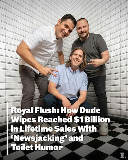 Crearon un producto para reemplazar al papel higiénico y encontraron un negocio millonario (Foto: Instagram @dudewipes)