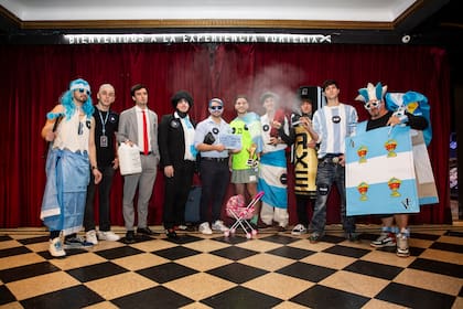 Creatividad, humor y pasión por la Selección: algunos de los participantes que se animaron a competir por el viaje al Mundial.