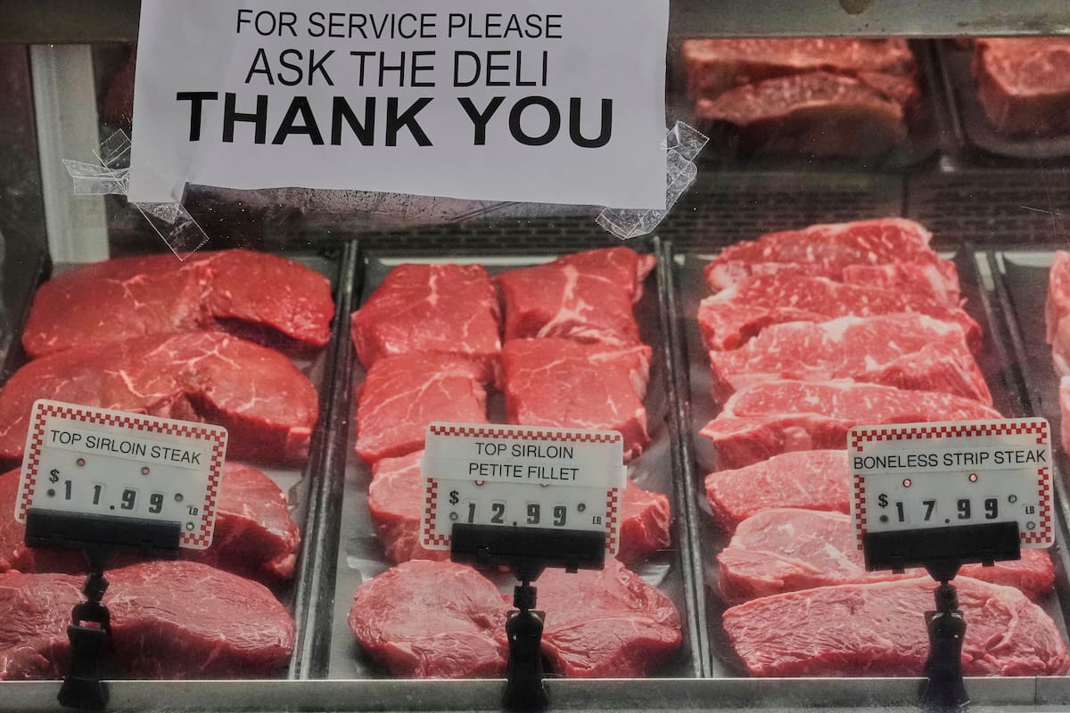 Crece la demana global de carne (AP Foto/Sue Ogrocki)