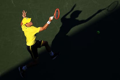 Crecen las sombras en el court 11 de Flushing Meadows; Diego Schwartzman y su derecha