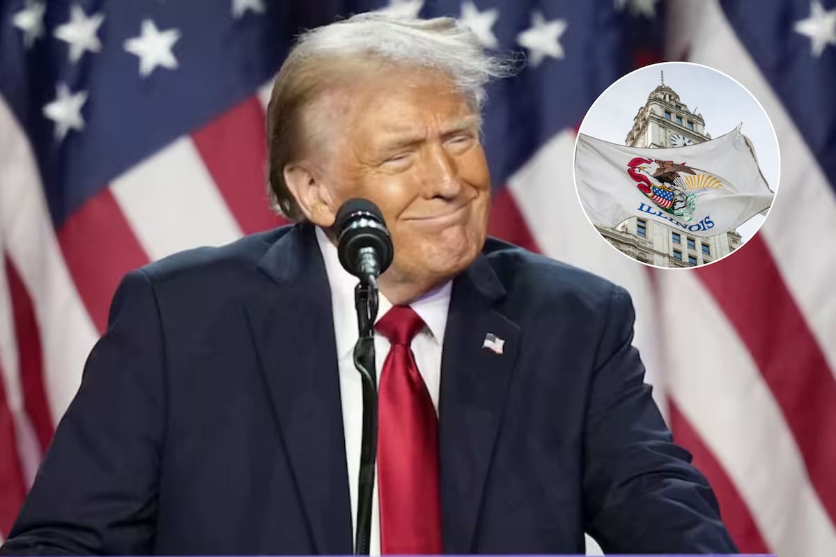 Creció la imagen de Trump en Illinois, luego de algunas semanas de gobierno