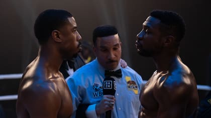 Creed III lo tuvo por primera vez detrás de las cámaras como director