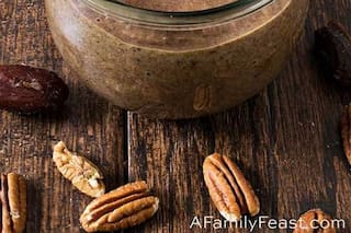Crema untable de nueces, champiñones y puerro