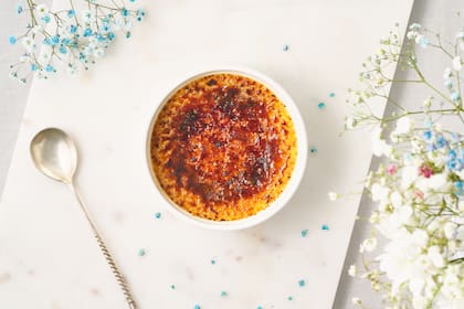 Creme brûlée de dulce de leche.