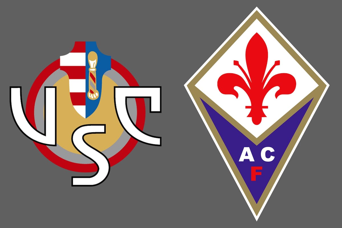 Cremonese y Fiorentina disputaron uno de los encuentros de la jornada del fútbol italiano